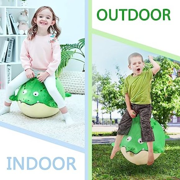 i play. Other - iPlay, iLearn Bouncy Pals Toddler Gator Hopper Ball W/Handle *NEW*